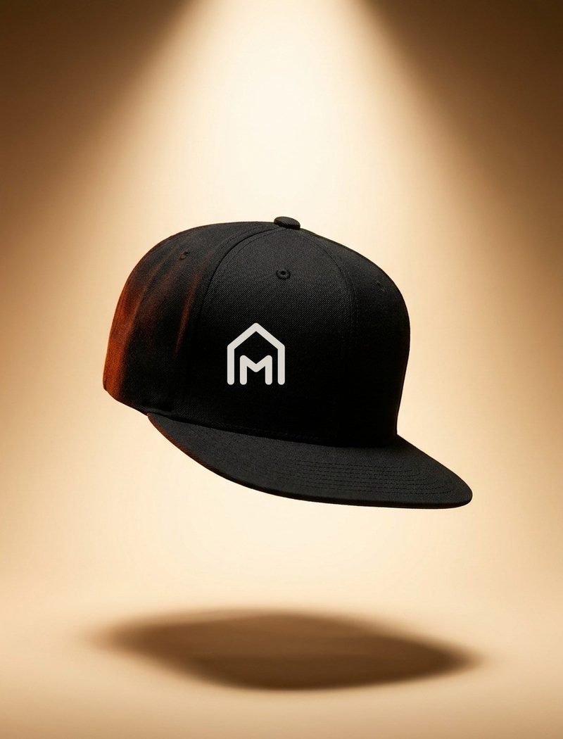 Snapback Cap mit 3D-Stick