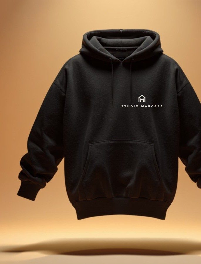 Heavyweight Hoodie mit gesticktem Logo